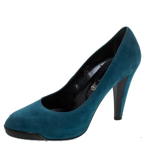 Suede Platform Pumps Size 36.5 - Tod's - Modalova