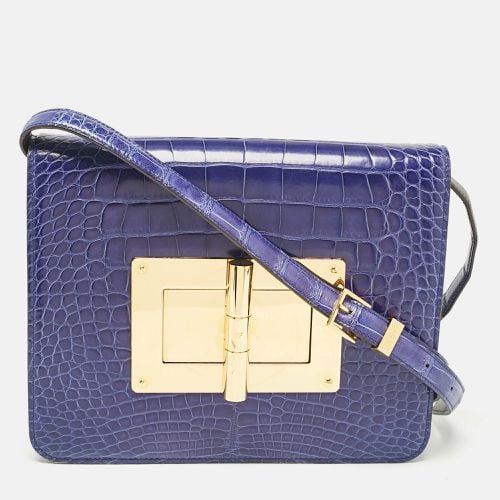 Alligator Large Natalia Shoulder Bag - Tom Ford - Modalova