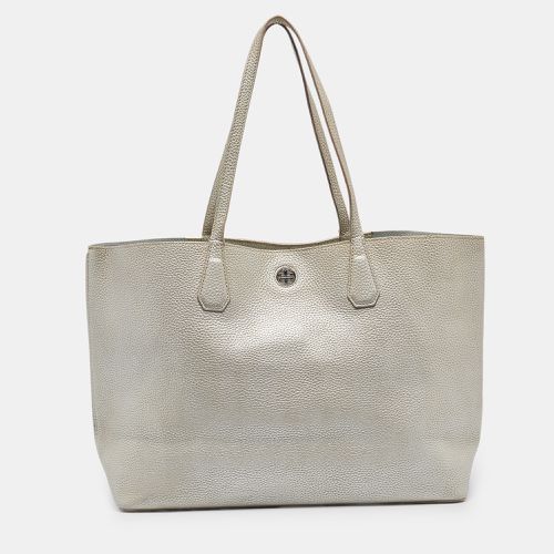 Metallic Leather Perry Tote - Tory Burch - Modalova