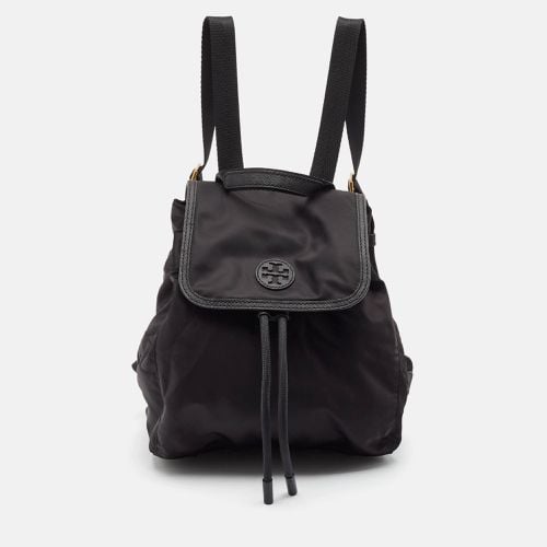 Leather and Nylon Mini Scout Backpack - Tory Burch - Modalova