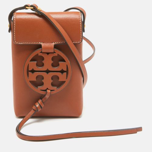 Leather Miller Phone Crossbody Bag - Tory Burch - Modalova