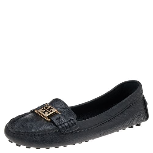 Leather Slip On Loafers Size 38 - Tory Burch - Modalova