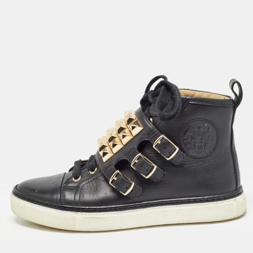 Hermes Leather Lennox High Top Sneakers Size 36 - Tory Burch - Modalova