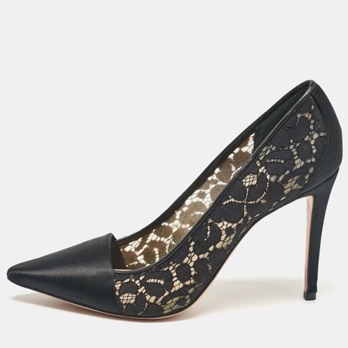 Satin and Mesh Pointed Toe Pumps Size 41 - Tory Burch - Modalova