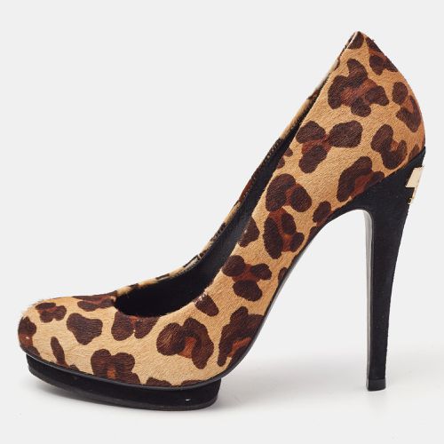 Leopard Print Round Toe Pumps Size 40.5 - Tory Burch - Modalova