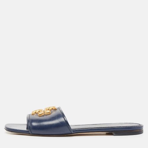 Leather eleanor Flat Sandals Size 37.5 - Tory Burch - Modalova