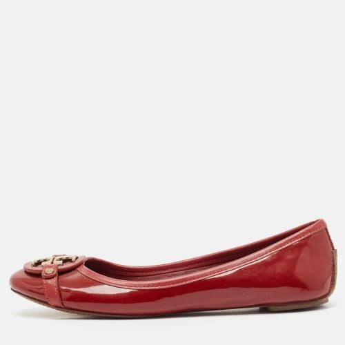 Patent Leather Aaden Ballet Flats Size 39 - Tory Burch - Modalova