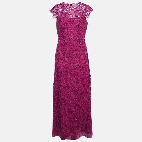 Floral Lace Maxi Dress M - Tadashi Shoji - Modalova