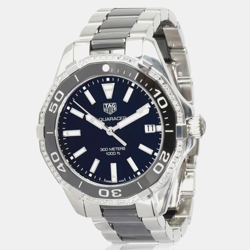 Stainless Steel Aquaracer WAY131G.BA0913 Quartz Women's Wristwatch 35 mm - Tag Heuer - Modalova