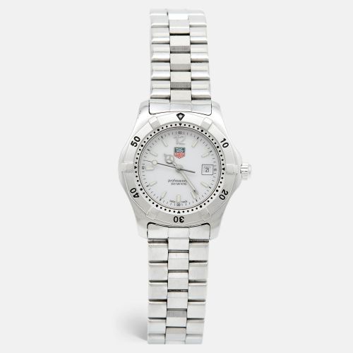 White Stainless Steel Professional 2000 Series WK1311.BA0319 Women's Wristwatch 29 mm - Tag Heuer - Modalova