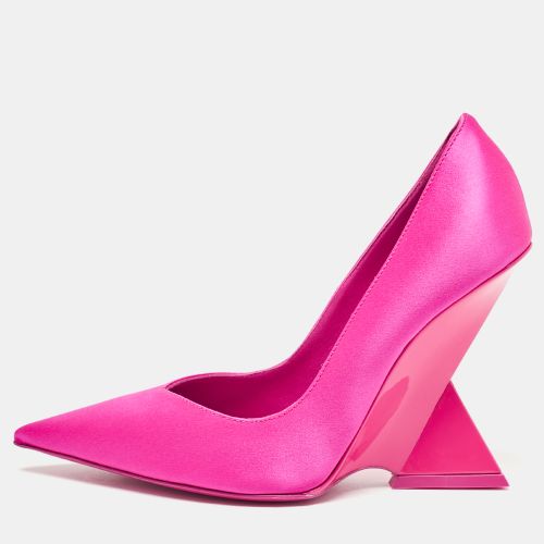 Fuchsia Satin Cheope Pumps Size 35 - The Attico - Modalova