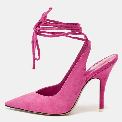 Suede Venus Ankle Wrap Pumps Size 39 - The Attico - Modalova