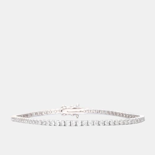 K Gold Diamond 0.03 ct. (each) Tennis Bracelet - The Diamond Edit - Modalova