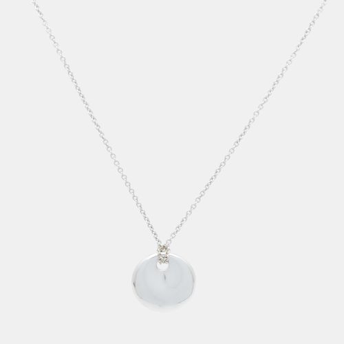 Elsa Peretti Round Disc Sterling Pendant Necklace - Tiffany & Co. - Modalova