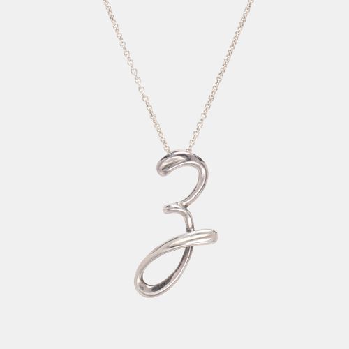 Elsa Peretti Alphabet Z Pendant Necklace - Tiffany & Co. - Modalova