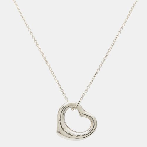 Elsa Peretti Open Heart Sterling 925 Pendant Necklace - Tiffany & Co. - Modalova