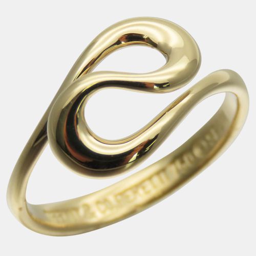 K Gold Open Wave Ring EU 48 - Tiffany & Co. - Modalova