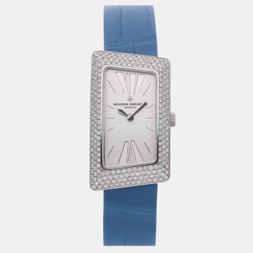 K White Gold 1972 25515/U01G-9233 Quartz Women's Wristwatch 21 mm - Vacheron Constantin - Modalova