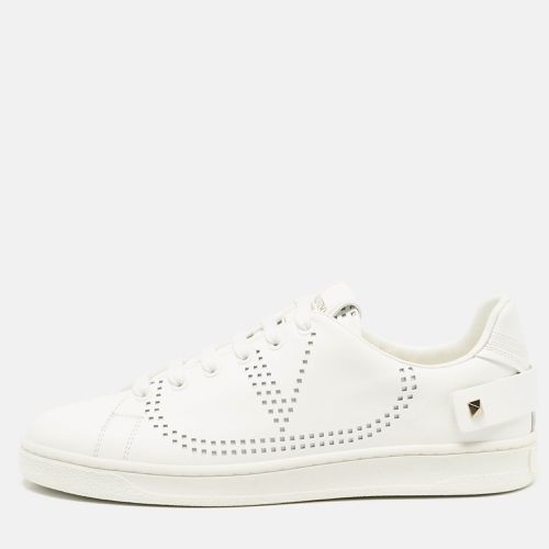 Leather Backnet Sneakers Size 37 - Valentino - Modalova