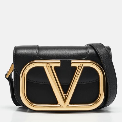 Leather Small Supervee Crossbody Bag - Valentino - Modalova