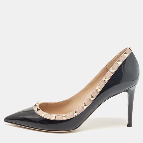 Patent Leather Rockstud Pumps Size 41 - Valentino - Modalova