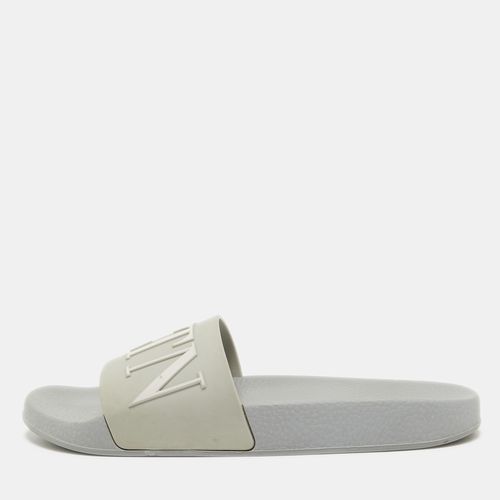 Rubber VLTN Flat Slides Size 40 - Valentino - Modalova