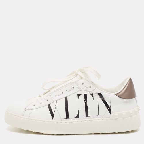 Leather VLTN Open Sneakers Size 37 - Valentino - Modalova