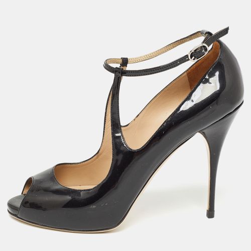 Patent Leather Ankle Strap Pumps Size 39.5 - Valentino - Modalova