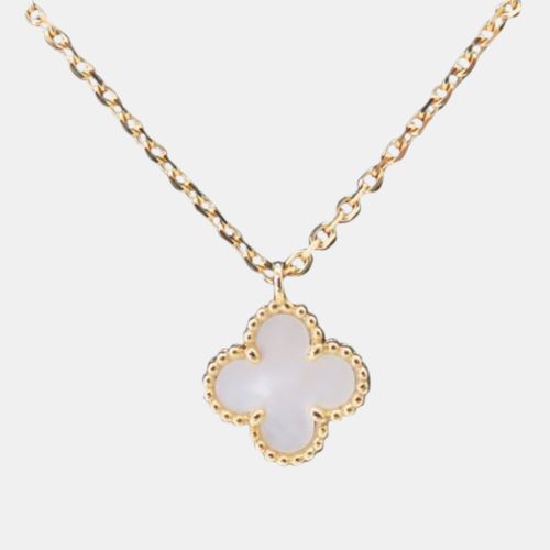 K Gold Sweet Alhambra Pendant Necklace - Van Cleef & Arpels - Modalova