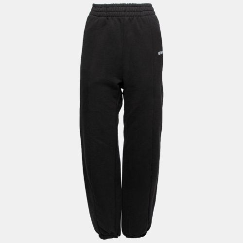 Rib Knit Elasticized Waist Trousers M - Vetements - Modalova