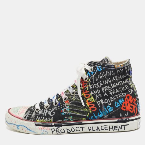 Graffiti Canvas High Top Sneakers Size 39 - Vetements - Modalova