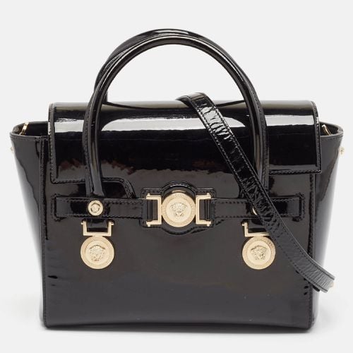 Patent Leather Medium Medusa Medallion Tote - Versace - Modalova