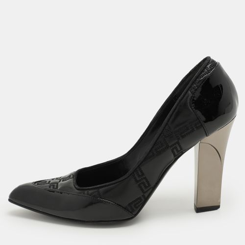 Patent Leather Pumps Size 37.5 - Versace - Modalova