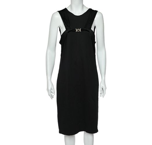 Knit Sleeveless Shift Dress M - Versace Collection - Modalova