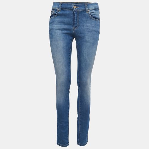 Washed Denim Skinny Jeans S Waist 28" - Versace Jeans - Modalova