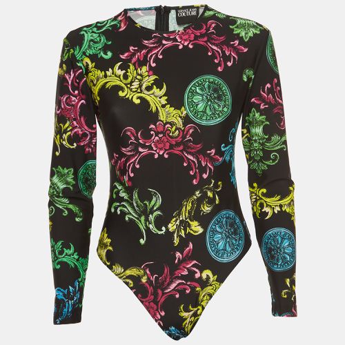 Baroque Printed Bodysuit M - Versace Jeans Couture - Modalova