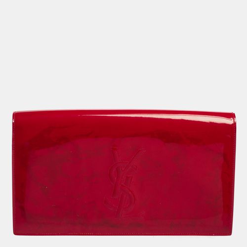 Patent Leather Belle De Jour Flap Clutch - Yves Saint Laurent - Modalova