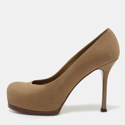 Nubuck Leather Tribtoo Pumps Size 36 - Yves Saint Laurent - Modalova