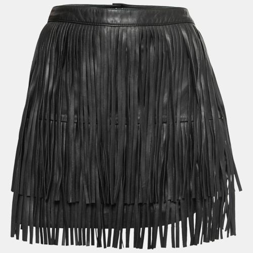 Zadig and Voltaire Fringed Leather Mini Skirt M - Zadig & Voltaire - Modalova