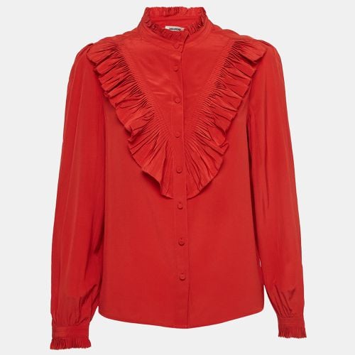 Silk Ruffled Taccora Shirt L - Zadig & Voltaire - Modalova