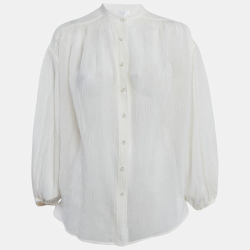 Crinkle Cotton Voile Loose Fit Shirt M - Zimmermann - Modalova