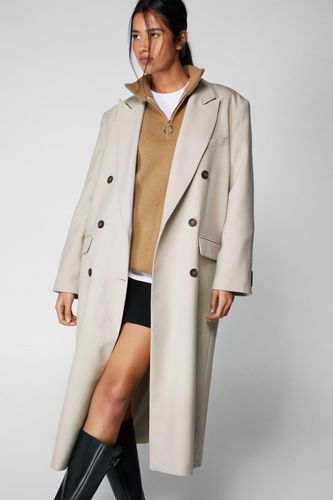 Womens Premium Tailored Duster Coat - - 4 - Nasty Gal - Modalova