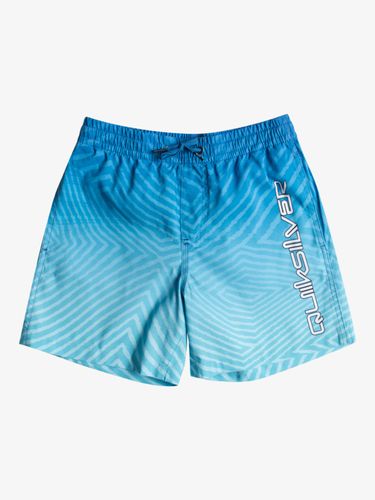 Quiksilver - Everyday Warped Logo 14" - Short de Natación para Chicos 8-16 - QUIKSILVER ES - Modalova