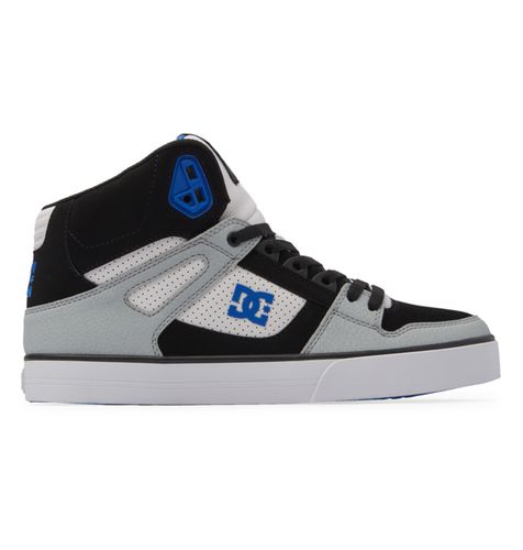 DC Shoes Pure High-Top - Leather High-Top Shoes for Men - DC Shoes UK - Modalova