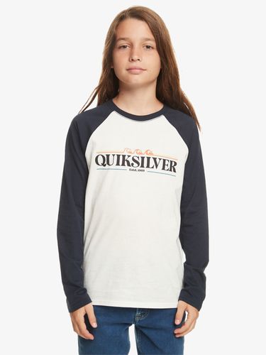 Quiksilver - Raglan - Camiseta de Manga Larga para Chicos 8-16 - QUIKSILVER ES - Modalova