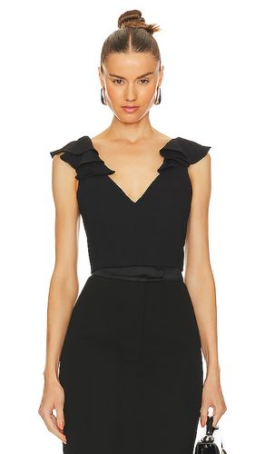 Gimlet top en color negro talla M (también en S) - Amanda Uprichard - Modalova