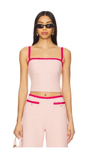 Windsor top en color rosado talla L (también en M, S, XL, XS) - Amanda Uprichard - Modalova