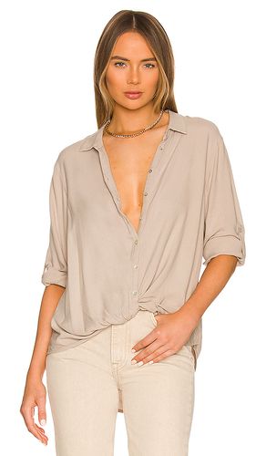 Camiseta con botones en color bronce talla L (también en M, S, XL, XS) - Bobi - Modalova