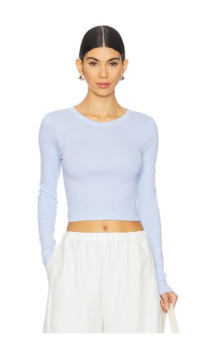 TOP MANCHES LONGUES CROPPED SUPIMA BABY en . Taille L. Also en M - Enza Costa - Modalova