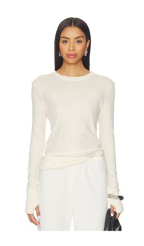 Cashmere Easy Cuffed Crew Top in . Taglia L. Also in M, S, XS - Enza Costa - Modalova